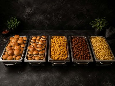 Catering Food Anergoi Ptychiouchoi