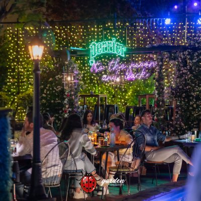 Garden Day and Night
