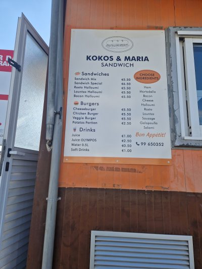 Kokos & Maria sandwich