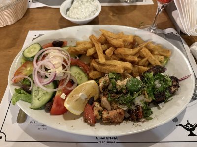 Lichnari Traditional Charcoal Grill Taverna ! Ola sta karvouna!