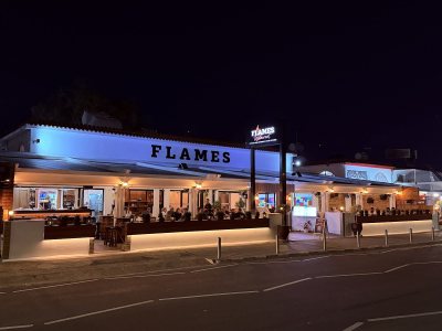 Flames restaurant and bar