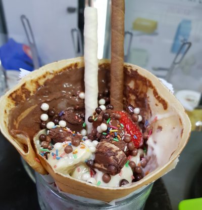 Crepe taste