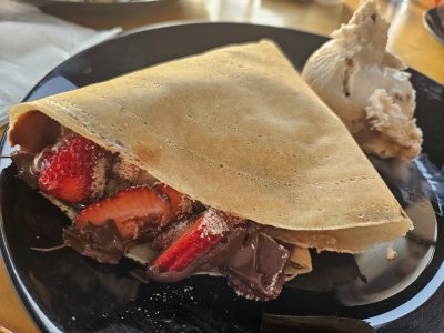 Crepe taste