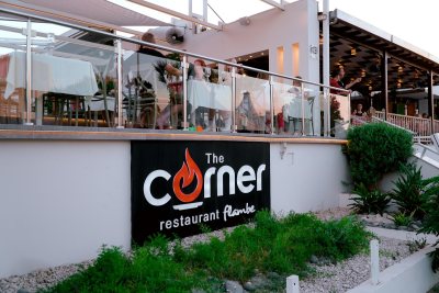 The Corner Restaurant flambe