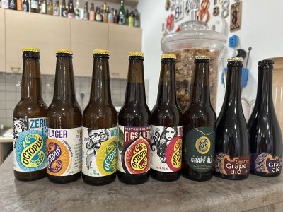 Octo Microbrewery Octopus beer