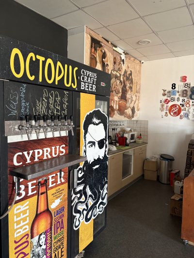 Octo Microbrewery Octopus beer