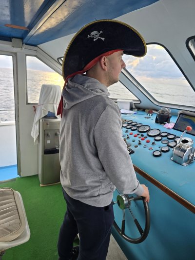 The Paphos Super Jumbo Real Glass Bottom Boat