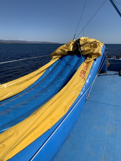 The Paphos Super Jumbo Real Glass Bottom Boat