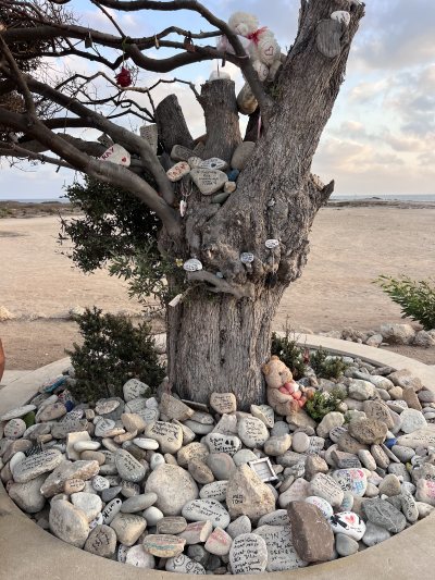 The sunset point of cyprus