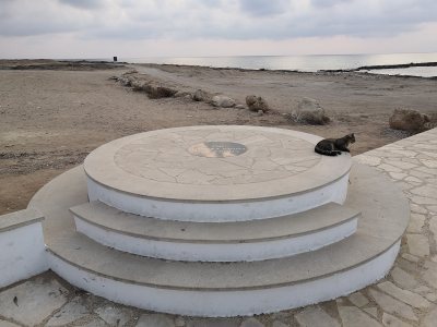 The sunset point of cyprus