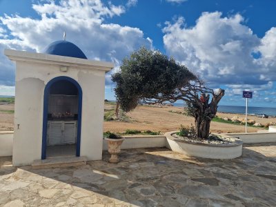 The sunset point of cyprus