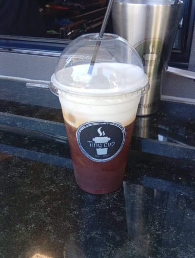 Tiny cup coffee Shop