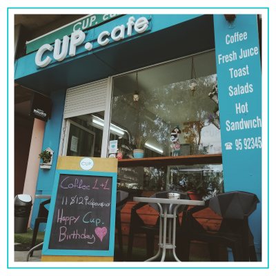 Cup. cafe